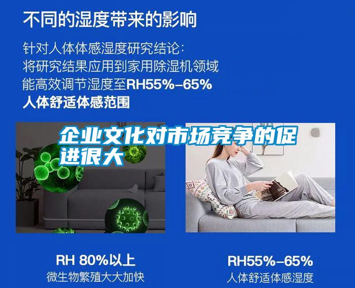 企業文化對市場競爭的促進很大