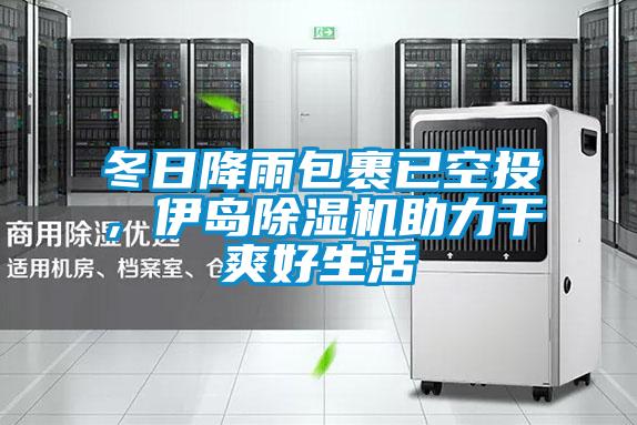 冬日降雨包裹已空投,伊島除濕機助力干爽好生活