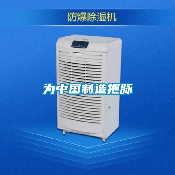 為中國制造把脈