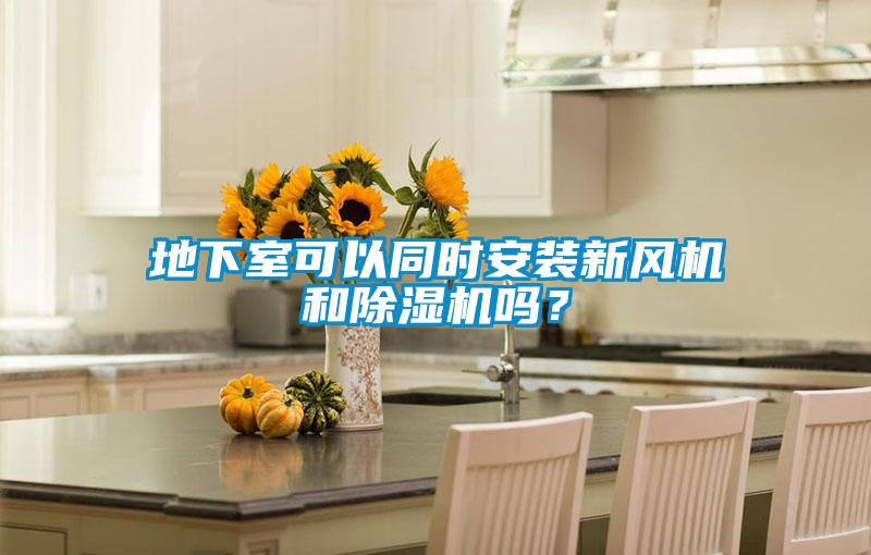 地下室可以同時安裝新風(fēng)機和除濕機嗎?