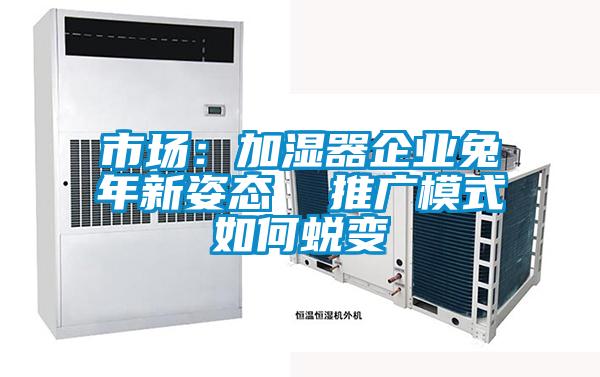 市場:加濕器企業兔年新姿態 推廣模式如何蛻變