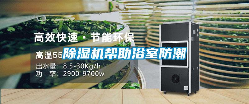 除濕機幫助浴室防潮