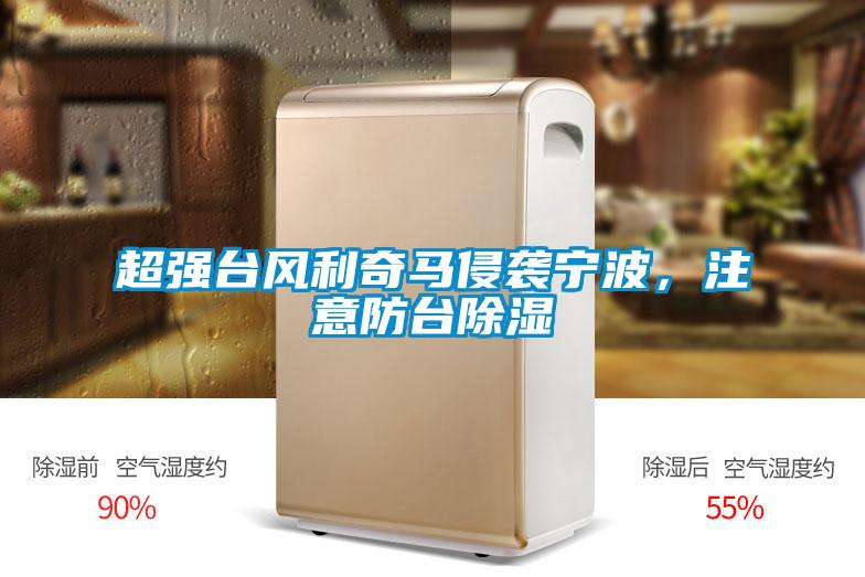 超強(qiáng)臺(tái)風(fēng)利奇馬侵襲寧波，注意防臺(tái)除濕