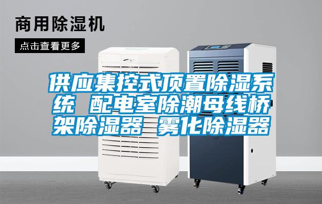 供應集控式頂置除濕系統 配電室除潮母線橋架除濕器 霧化除濕器