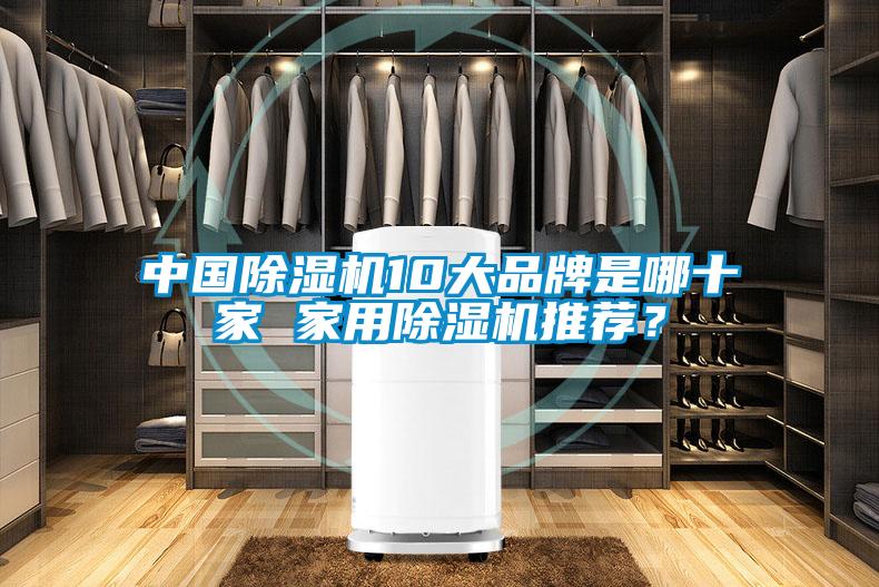 中國除濕機10大品牌是哪十家 家用除濕機推薦?