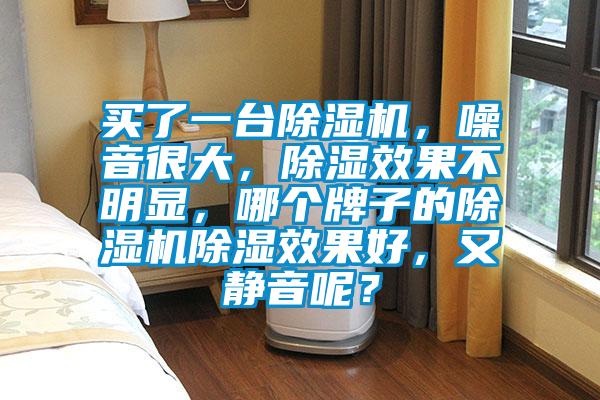買了一臺(tái)除濕機(jī)，噪音很大，除濕效果不明顯，哪個(gè)牌子的除濕機(jī)除濕效果好，又靜音呢？