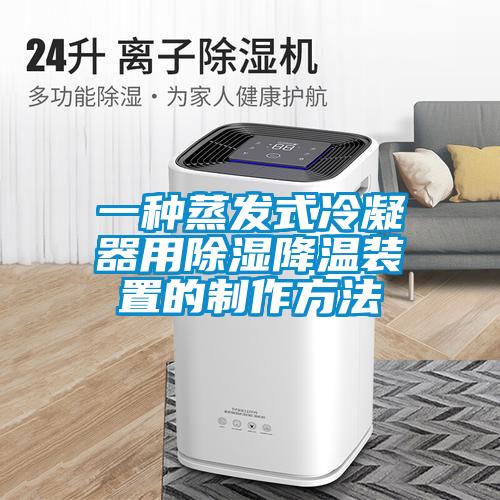 一種蒸發式冷凝器用除濕降溫裝置的制作方法