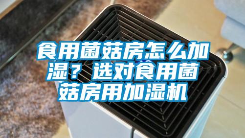 食用菌菇房怎么加濕？選對(duì)食用菌菇房用加濕機(jī)