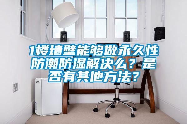 1樓墻壁能夠做永久性防潮防濕解決么?是否有其他方法?