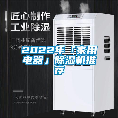 2022年「家用電器」除濕機推薦